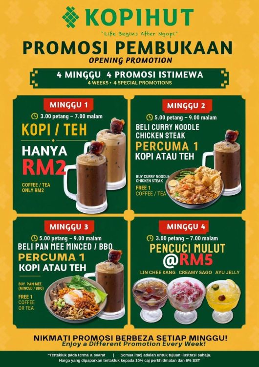 Kopihut Opening Promo