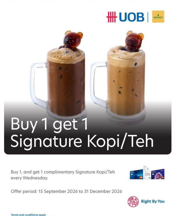 UOBxKopihut-Buy1free1promo